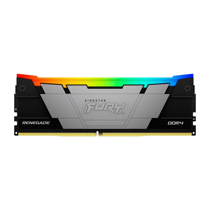 DDR 4 DIMM 32Gb PC25600, 3200Mhz, Kingston FURY Beast Black RGB (Kit of 2), CL16 (KF432C16RB12AK2/32) (retail)