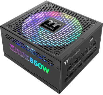 Блок питания Thermaltake ATX 850W Toughpower GF2 ARGB 80+ gold 24+2x(4+4) pin APFC 140mm fan color LED 9xSATA Cab Manag RTL (PS-TPD-0850F3FAGE-2)