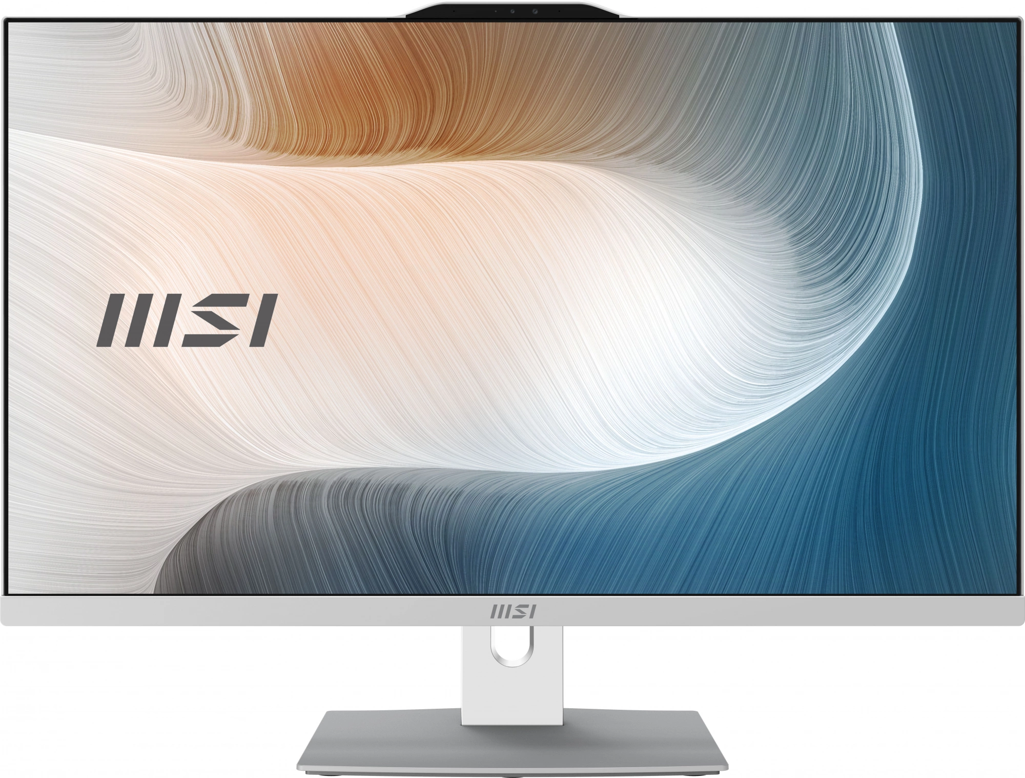 Моноблок MSI Modern AM272P 12M-806XRU 27" FHD i7 1255U 32Gb SSD1Tb noOS GbitEth WiFi BT 120W клавиатура мышь белый 1920x1080 (9S6-AF8212-1009)
