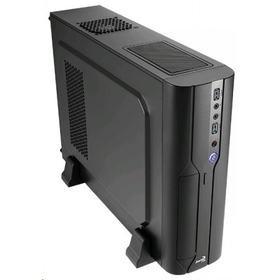 Aerocool Cs-101 Black, slim desktop, mATX/ mini-ITX, 2x USB 3.0, 400 Вт SFX