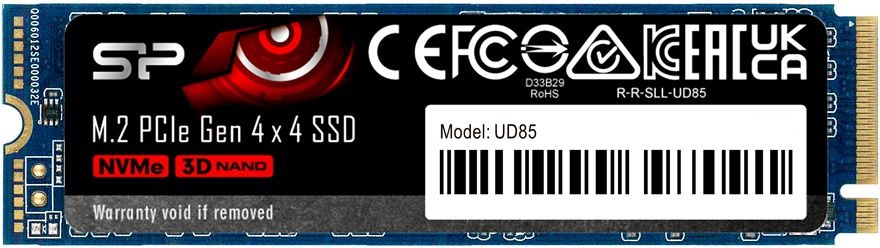 Накопитель SSD Silicon Power PCI-E 4.0 x4 2Tb SP02KGBP44UD8505 M-Series UD85 M.2 2280