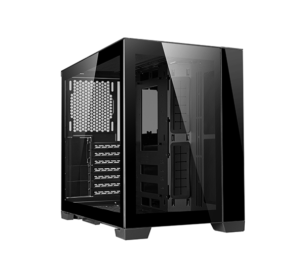 LIAN LI PC-O11 Dynamic Mini Black, Small Case: ATX, Micro-ATX, Mini-ITX, 2xUSB 3.2, 1xUSB 3.2 Type C, 1xAudio, Included Fans: none (G99.O11DMI-X.00)