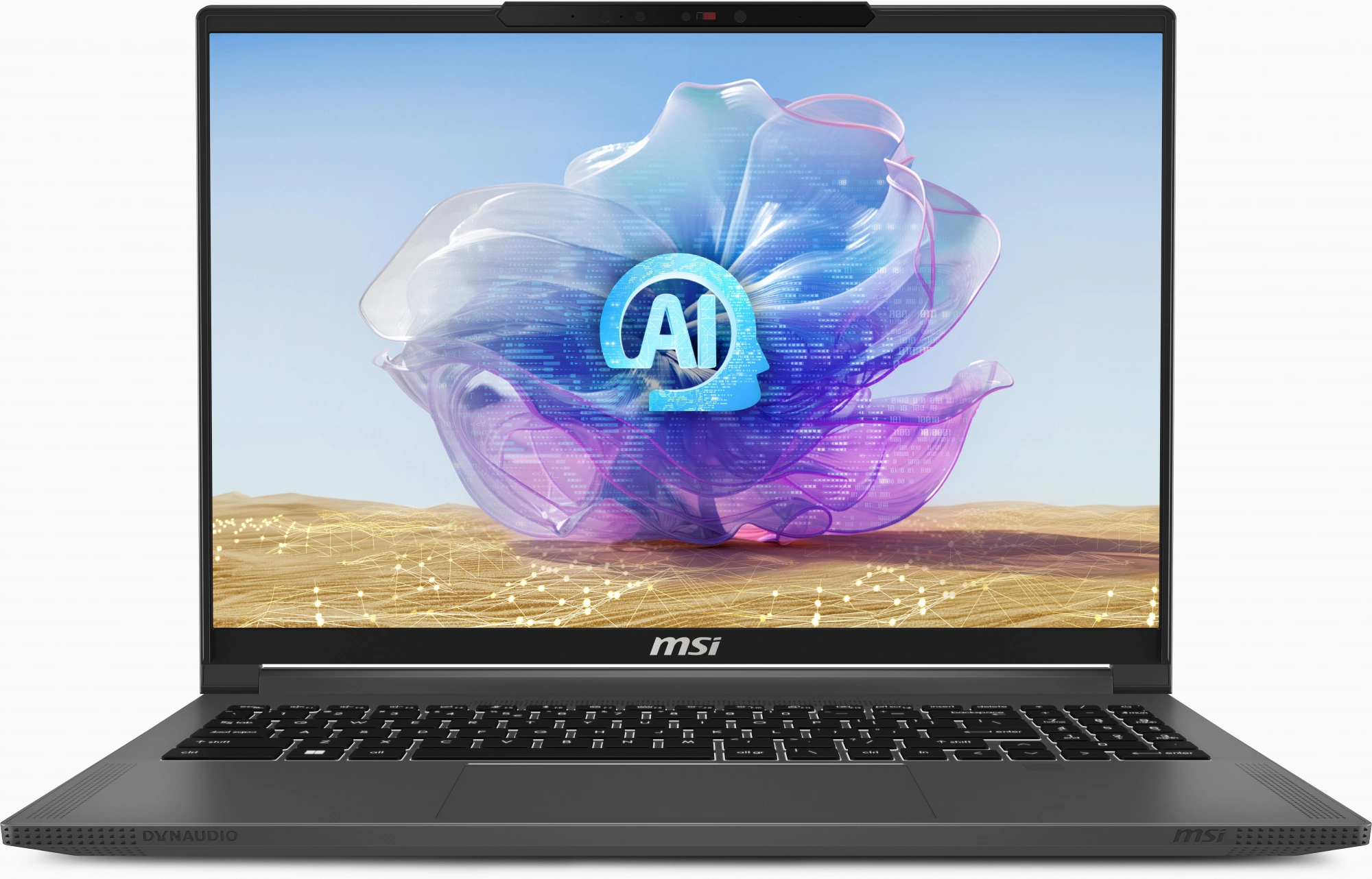 Ноутбук MSI CreatorPro 16 AI Studio A1VKG-241RU Core Ultra 9 185H 64Gb SSD2Tb RTX 3000 8Gb 16" IPS UHD+ (3840x2400) Win11Pro grey WiFi BT (9S7-15F414-241)