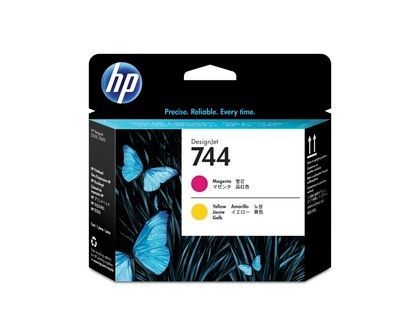 Печатающая головка/ HP 744 Magenta & Yellow Printhead (F9J87A)