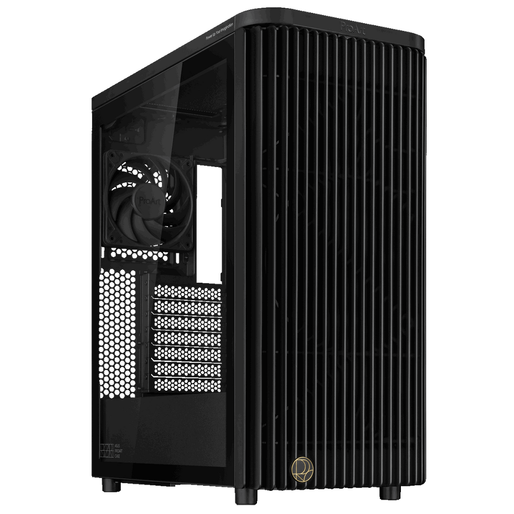 Корпус для ПК ASUS PROART PA401 ABS TG PWM BLACK (90DC00M0-B39020)
