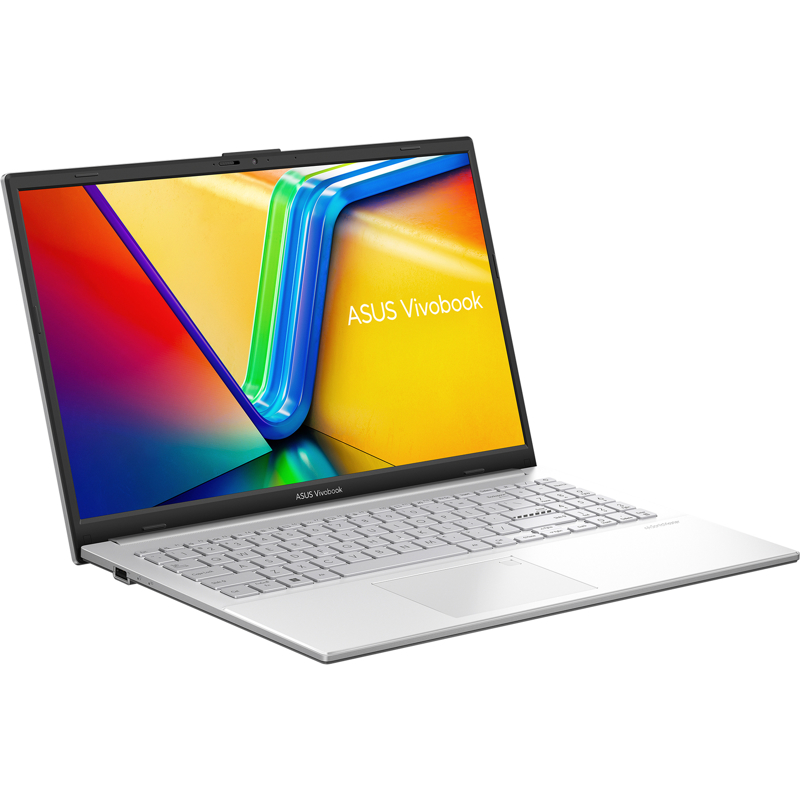 Ноутбук/ ASUS E1504FA-BQ154W 15.6"(1920x1080 (матовый) IPS)/ AMD Ryzen 3 7320U(2.4Ghz)/ 8192Mb/ 256PCISSDGb/ noDVD/ Int:AMD Radeon/ Cam/ BT/ WiFi/ 42WHr/ war 1y/ 1.63kg/ Cool Silver/ Win11Home (90NB0ZR1-M00A40)