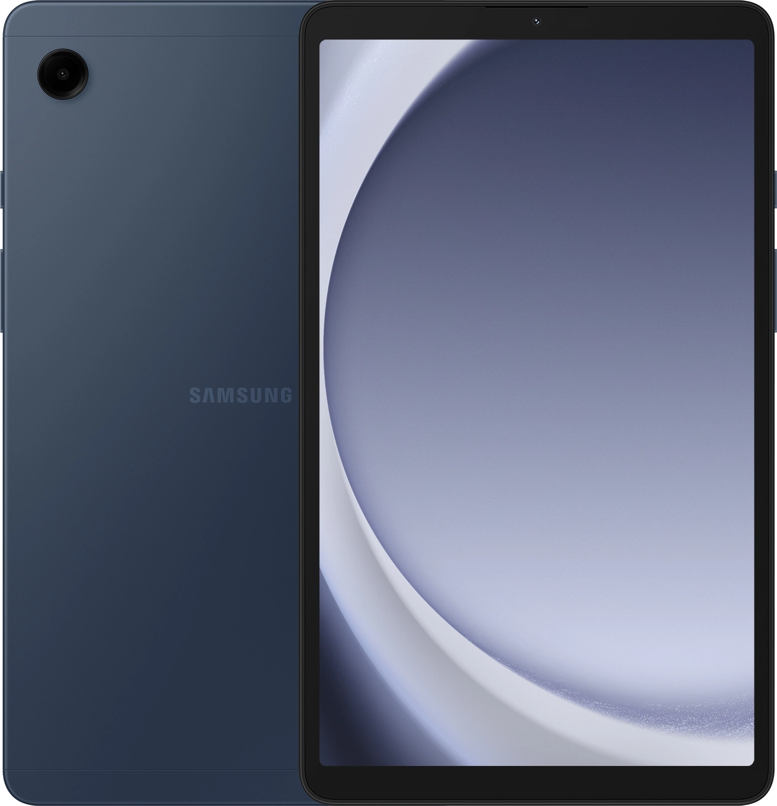 Планшет Samsung Galaxy Tab A9 SM-X115 G99 (2.2) 8C RAM4Gb ROM64Gb 8.7" LCD 1340x800 3G 4G Android 13 темно-синий 8Mpix 2Mpix BT GPS WiFi Touch microSD 1Tb 5100mAh 7hr (SM-X115NDBASKZ)