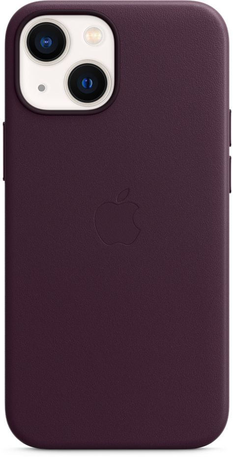 Чехол MagSafe для iPhone 13 mini/ iPhone 13 mini Leather Case with MagSafe - Dark Cherry (MM0G3ZE/A)