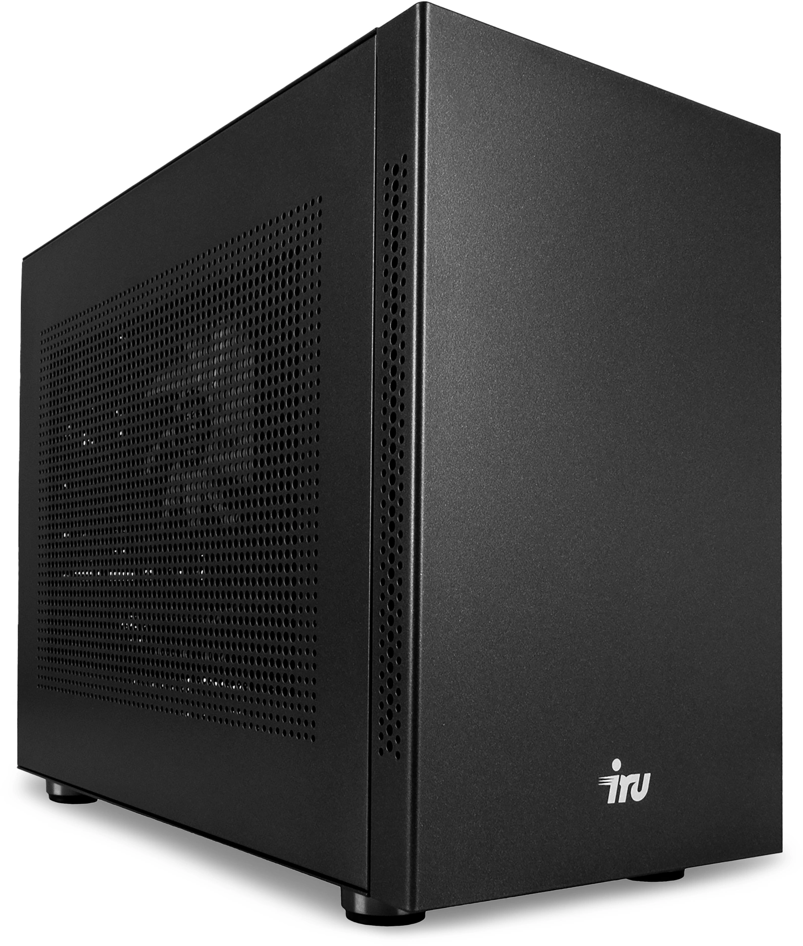 Компьютер IRU Game 510B7GS MT i5 12400F (2.5) 16Gb SSD512Gb RTX4060 8Gb FreeDOS GbitEth 600W черный (2055740)