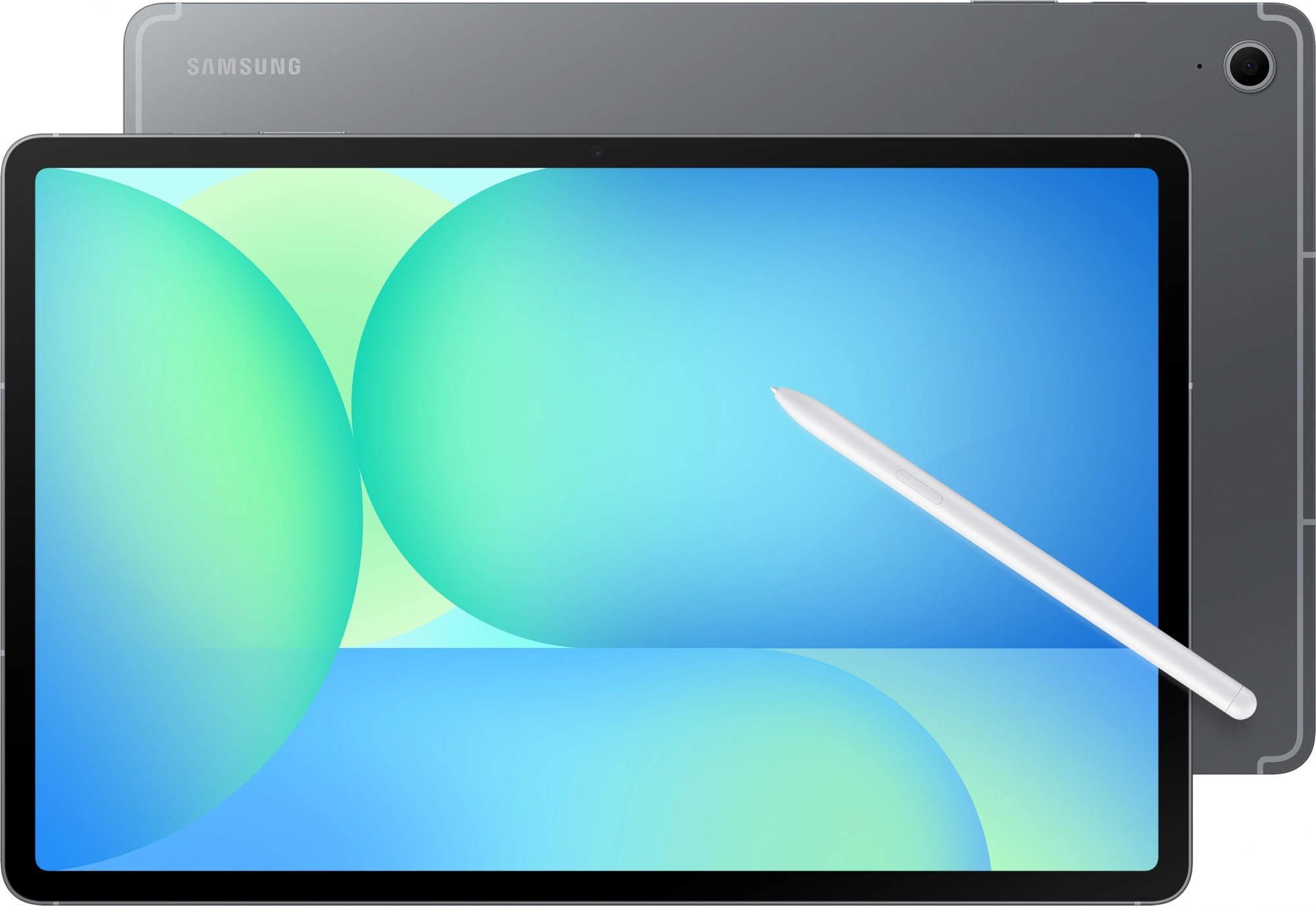 Планшет Samsung Galaxy Tab S10 FE+ 1580 (2.9) 8C RAM8Gb ROM128Gb 13.1" TFT 2880x1800 5G 1Sim eSIM Android 15 серый 13Mpix 12Mpix BT WiFi microSD 1Tb 10090mAh (SM-X626BZARCAU)