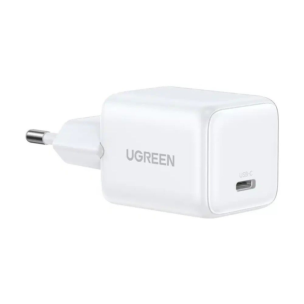 Сетевое зарядное устройство UGREEN X513 (65009) 30W USB-C GaN Fast Charger EU. Цвет: белый (65009_)