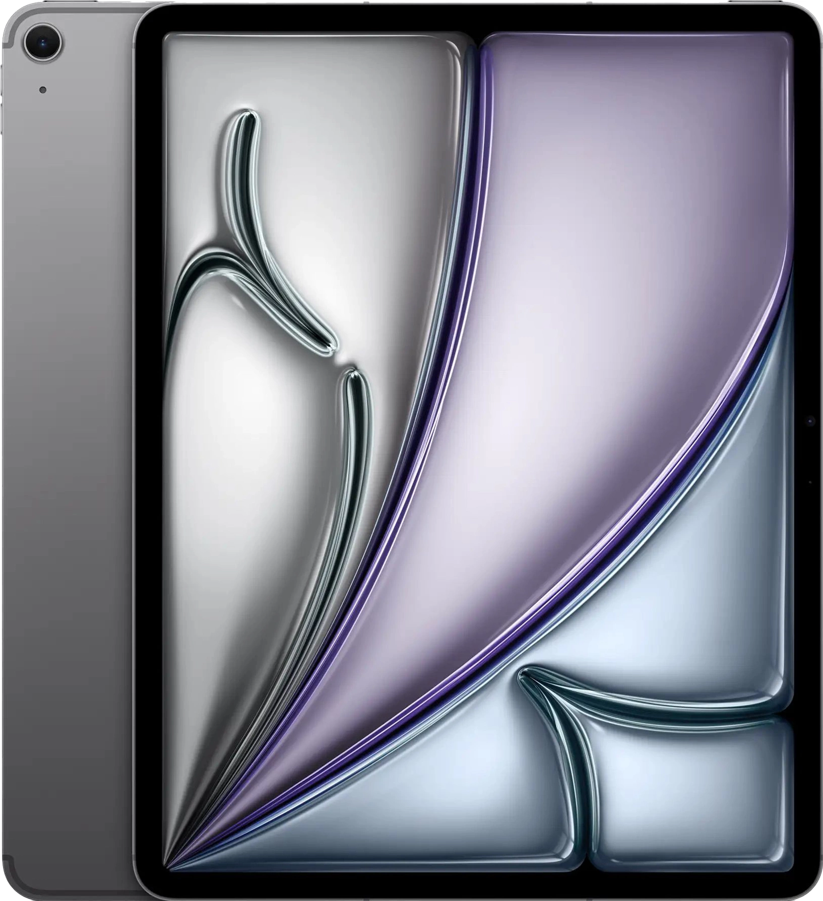 Планшет Apple iPad Air 2025 A3269 M3 4.05 8C RAM8Gb ROM128Gb 13" IPS 2732x2048 5G eSIM iOS серый космос 12Mpix 12Mpix BT WiFi 9hr (MCJ14LL/A)