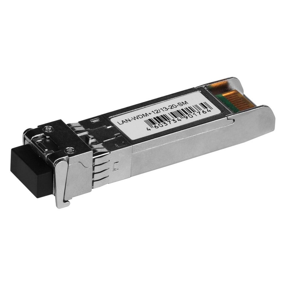 Картинка Модуль SFP+ Lanmaster LAN-WDM+12/13-20-SM (LAN-WDM+12/13-20-SM) 