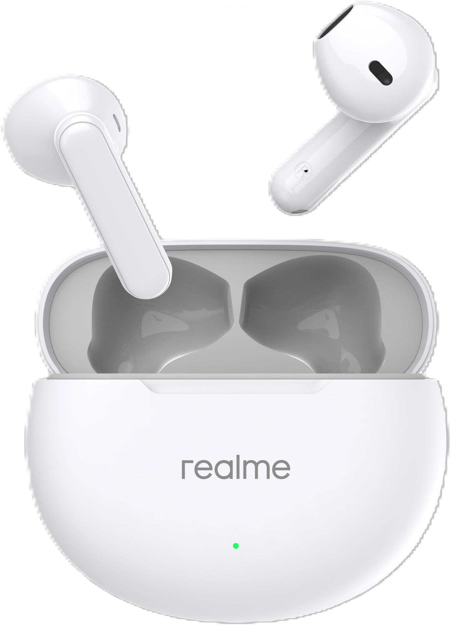 Гарнитура вкладыши Realme Buds T01 белый беспроводные bluetooth в ушной раковине (6941764436206)