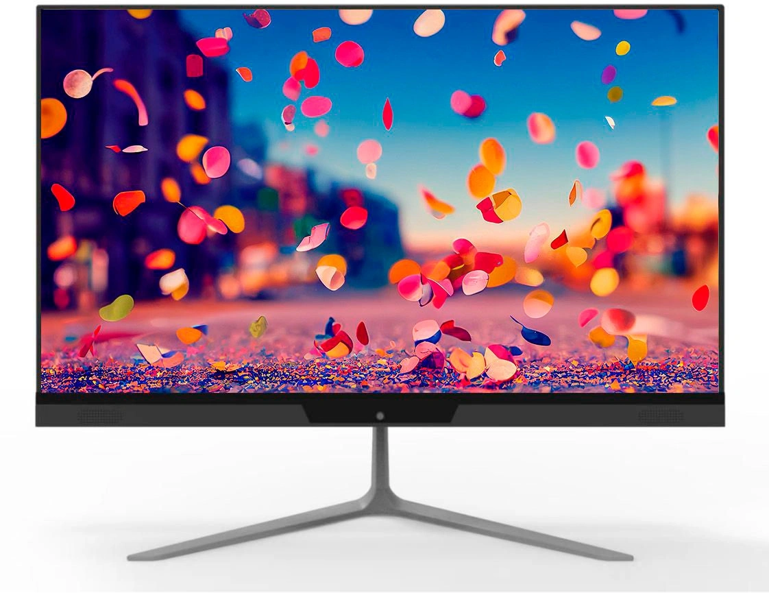 Моноблок IRU Planio 23IGLG 23.8" Full HD Cel N4020 (1.1) 8Gb SSD512Gb UHDG 600 CR FreeDOS GbitEth WiFi BT Cam черный 1920x1080 (2081224)