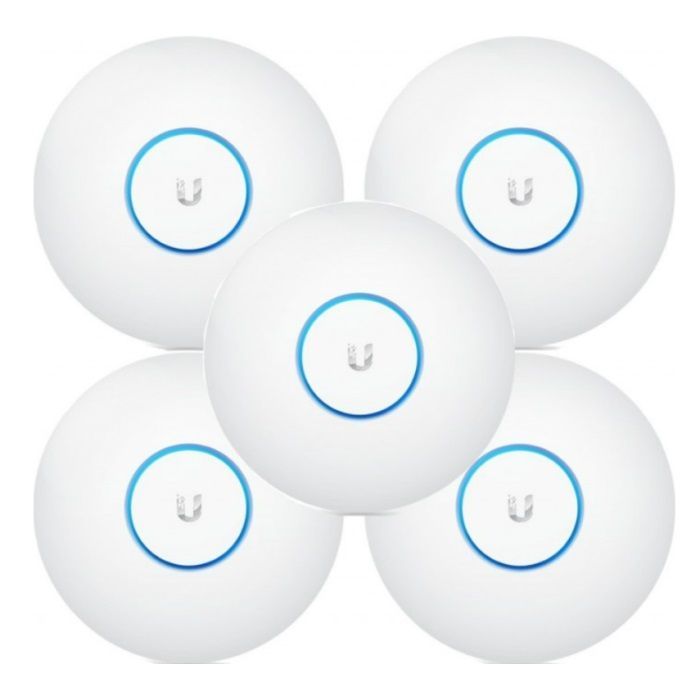 Картинка Комплект точек доступа Unifi AC LR AP 5-pack (UAP-AC-LR-5) 