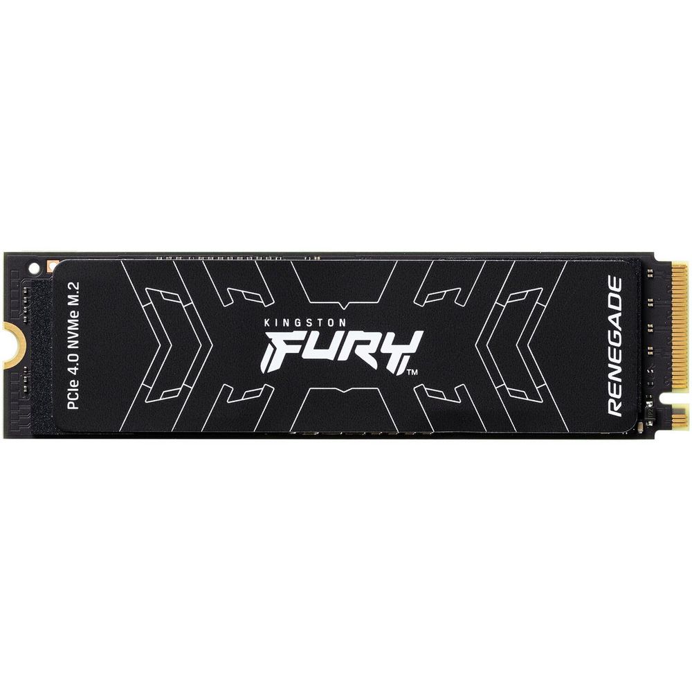 Твердотельный накопитель SSD Kingston M.2 2280 1TBGB FURY Renegade Client SSD SFYRS/ 1000G PCIe 4.0 NVMe, 7300/ 6000 900/ 1000K, MTBF 1.8M, 3D TLC, 1000TBW, 0.55DWPD, with Heat Spreader (5 лет) (SFYRS/1000GCN)