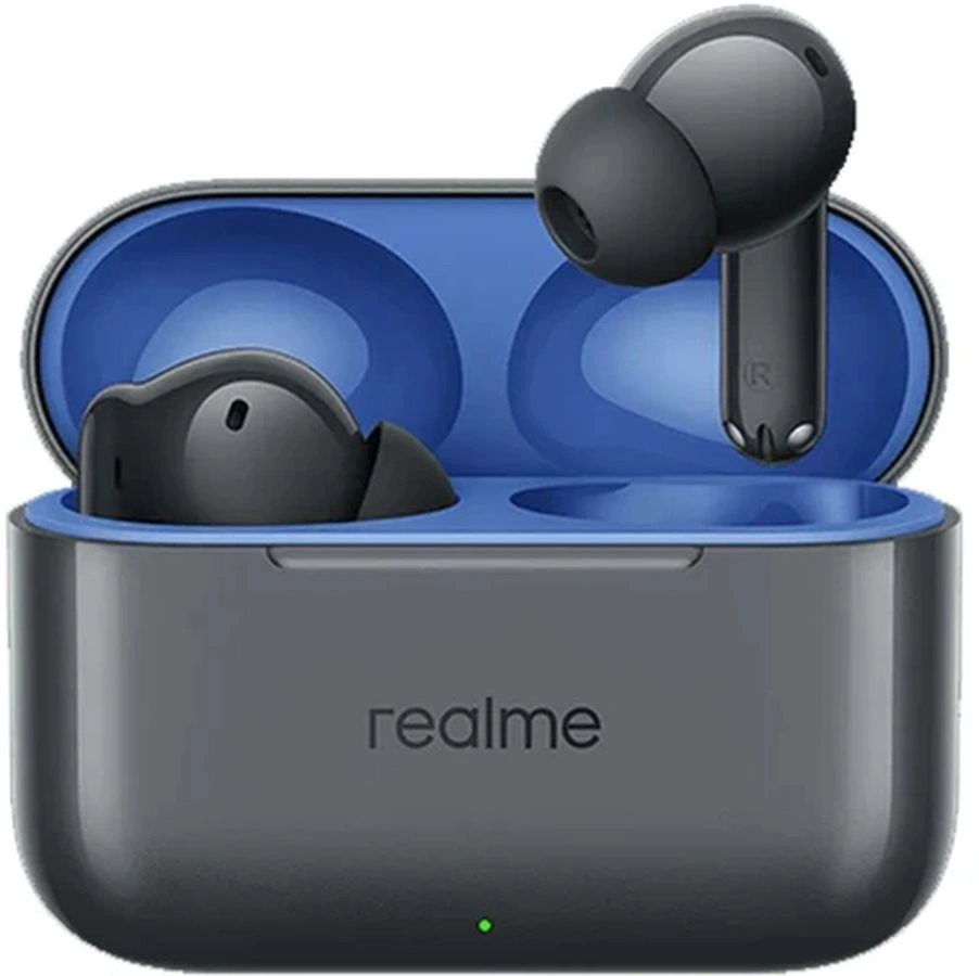 Гарнитура внутриканальные Realme Buds T200 серый беспроводные bluetooth в ушной раковине (6941764462069)