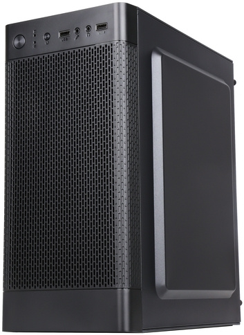 Корпус Accord Q03B черный без БП mATX 2xUSB3.0 audio (ACC Q03B)