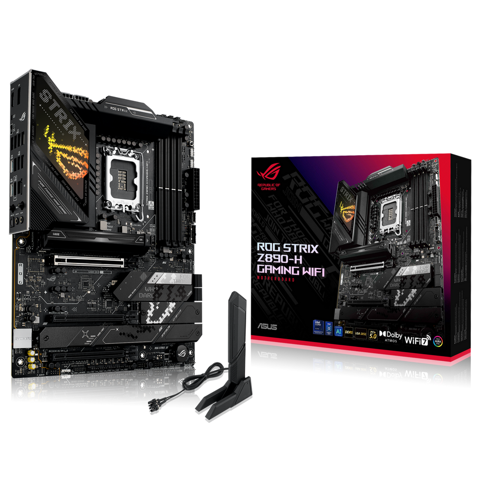 Материнская плата/ ROG STRIX Z890-H GAMING WIFI (90MB1K20-M0EAY0)