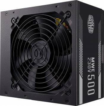 Блок питания Cooler Master ATX 500W MWE White V2 80+ (24+4+4pin) APFC 120mm fan 6xSATA RTL (MPE-5001-ACABW)