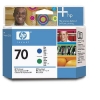 Печатающая головка/ HP 70 Blue and Green Printhead (C9408A)