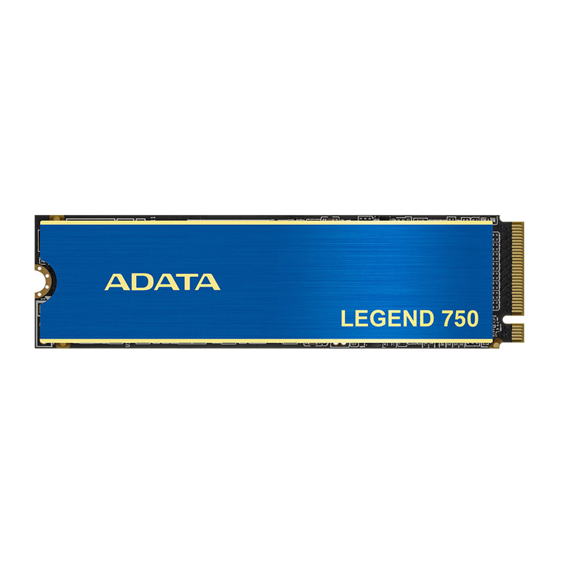 ADATA SSD LEGEND 750, 1000GB, M.2(22x80mm), NVMe, PCIe 3.0 x4, 3D TLC, R/ W 3500/ 3000MB/ s, IOPs 480 000/ 260 000, TBW 600, DWPD 0.33, with Heat Spreader (5 лет) (ALEG-750-1TCS)