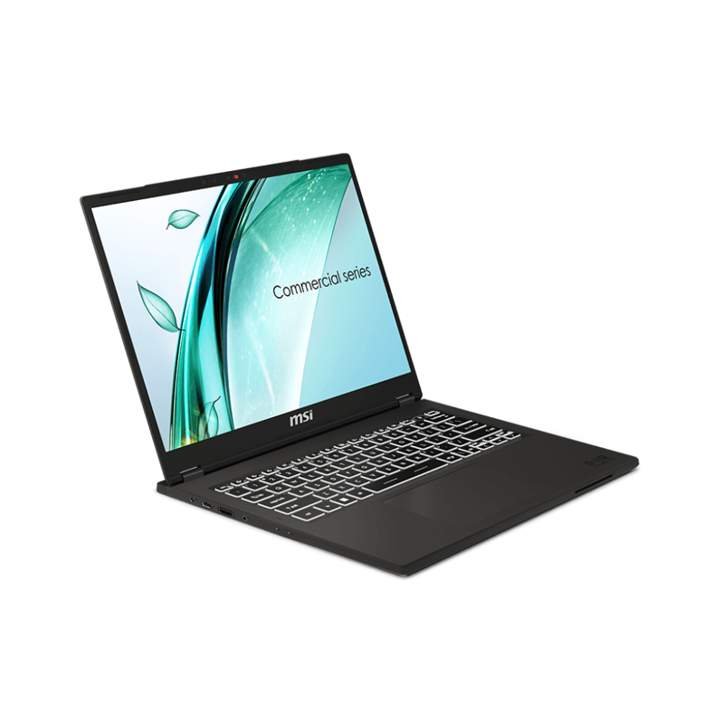 Ноутбук/ Commercial 14 H A13MG-013RU 14"(1920x1200 (матовый) IPS)/Intel Core i5 13420H(2.1Ghz)/16384Mb/512PCISSDGb/noDVD/Int:Intel Iris Xe Graphics/Cam/BT/WiFi/war 1y/1.6kg/Solid Gray/Win11Pro (9S7-14L111-013)