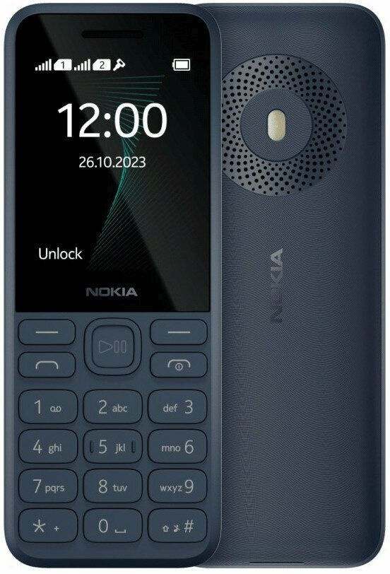 Мобильный телефон Nokia 130 TA-1576 DS EAC темно-синий моноблок 2.4" 240x320 Series 30+ 0.3Mpix GSM900/ 1800 MP3 (286838521)