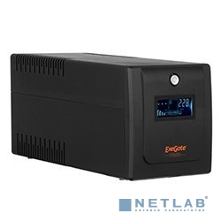 Exegate EP285511RUS ИБП ExeGate SpecialPro Smart LLB-1600.LCD.AVR.EURO.RJ.USB