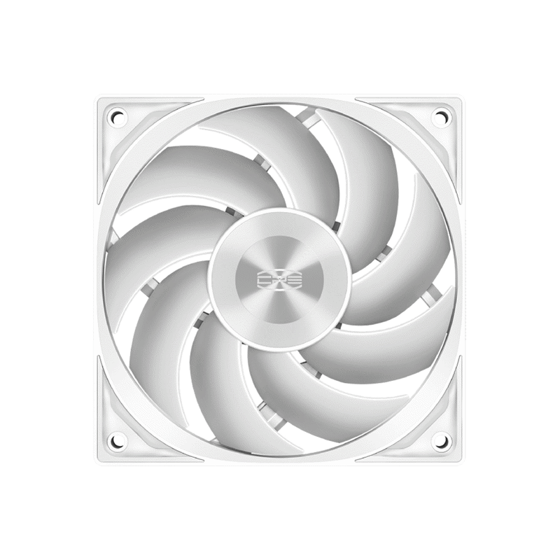 Кулер для ПК/ Case Cooler PCCooler F5R120 WH 3IN1 (120x120x25mm, 4-pin PWM, 46CFM, 26.88dBA, 1800RPM, White, 3pcs)