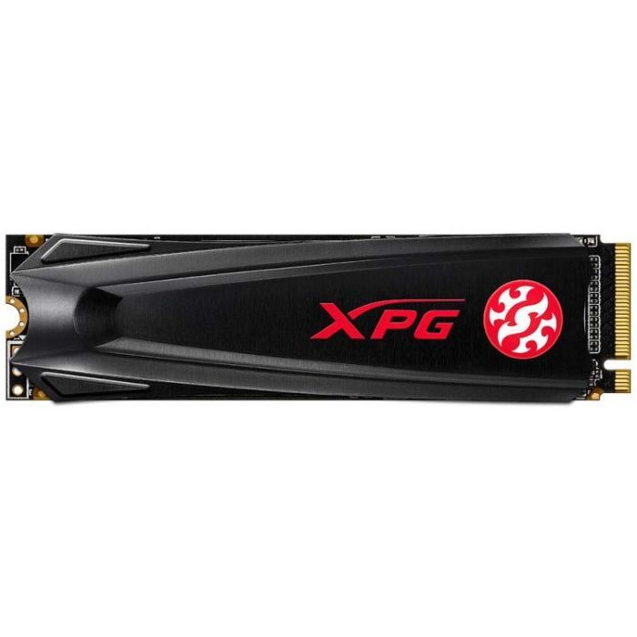 Твердотельный накопитель A-DATA XPG GAMMIX S5 SSD M.2 2280 512GB PCIe Gen3x4 3D TLC 2100/1400MB/s IOPS 250K/240K MTBF 2M (AGAMMIXS5-512GT-C)