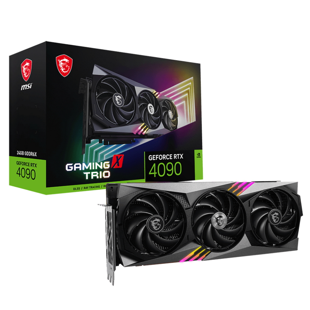 RTX4090 GAMING X TRIO 24GB GDDR6X 384-bit HDMI 3xDP RTL (019217) (RTX 4090 GAMING X TRIO 24G)