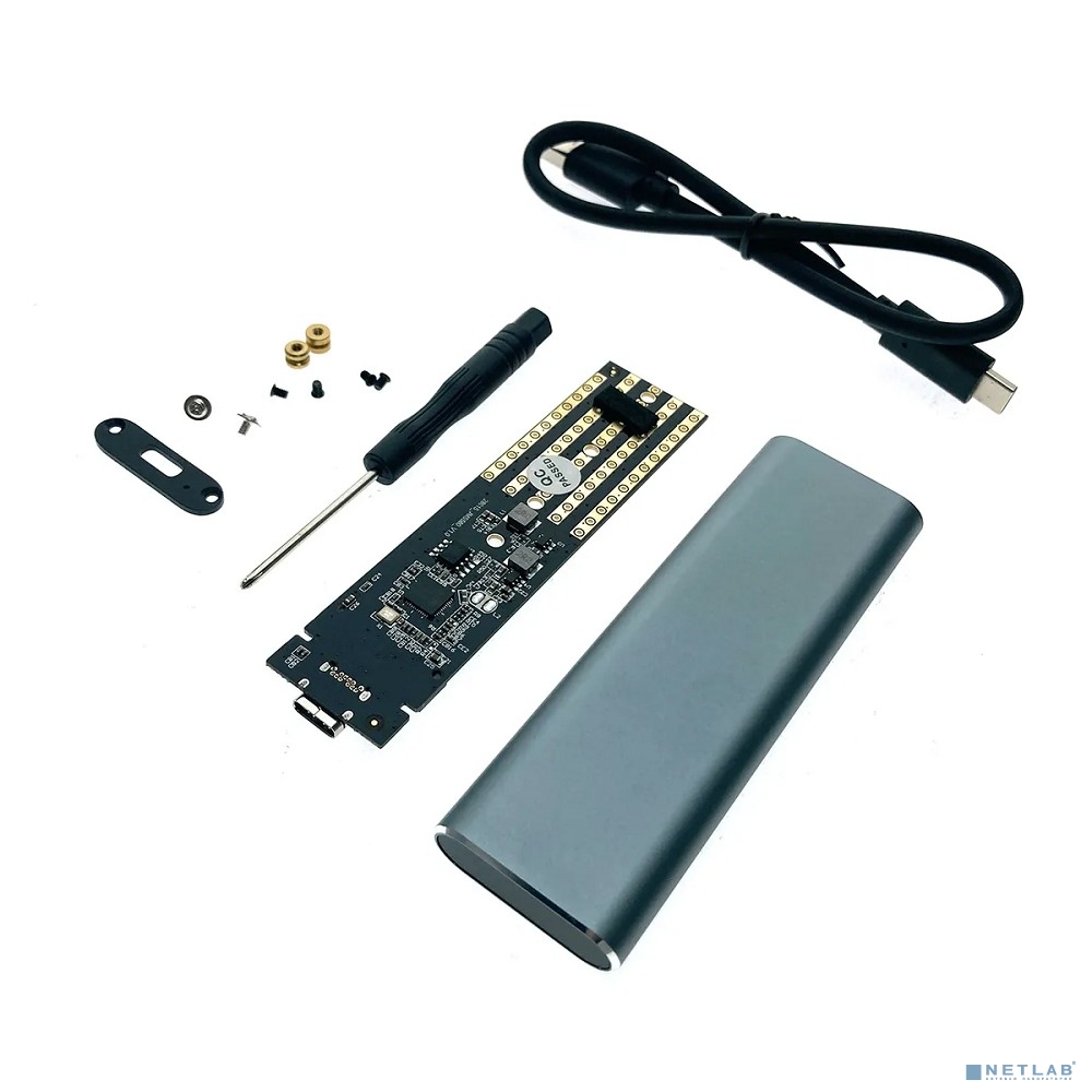 Espada Внешний корпус для M.2/ NGFF/ SSD key B, B+M, USB3.1, ver2 (e9023U31) (45552)