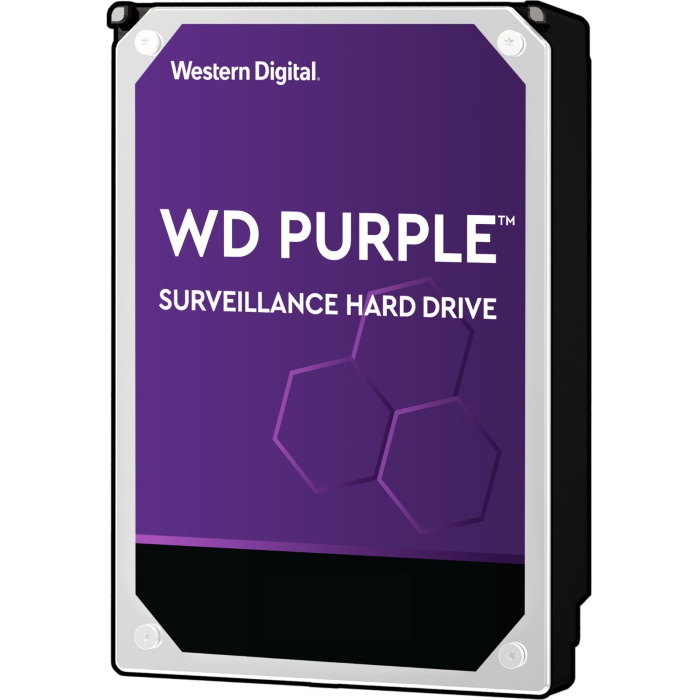 Жёсткий диск 4TB HDD Western Digital WD Purple, 3.5" SATA III, 5400rpm, 64Mb (WD42PURZ)