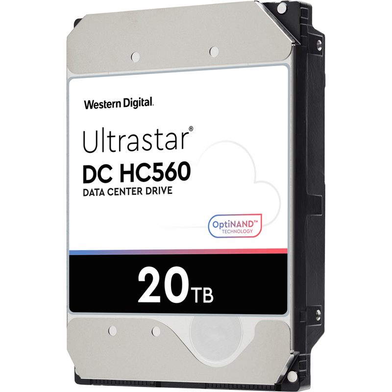 HDD WD SATA 20Tb Ultrastar DC HC560 0F38785 7200 6Gb/ s 512Mb 1 year ocs (WUH722020BLE6L4)