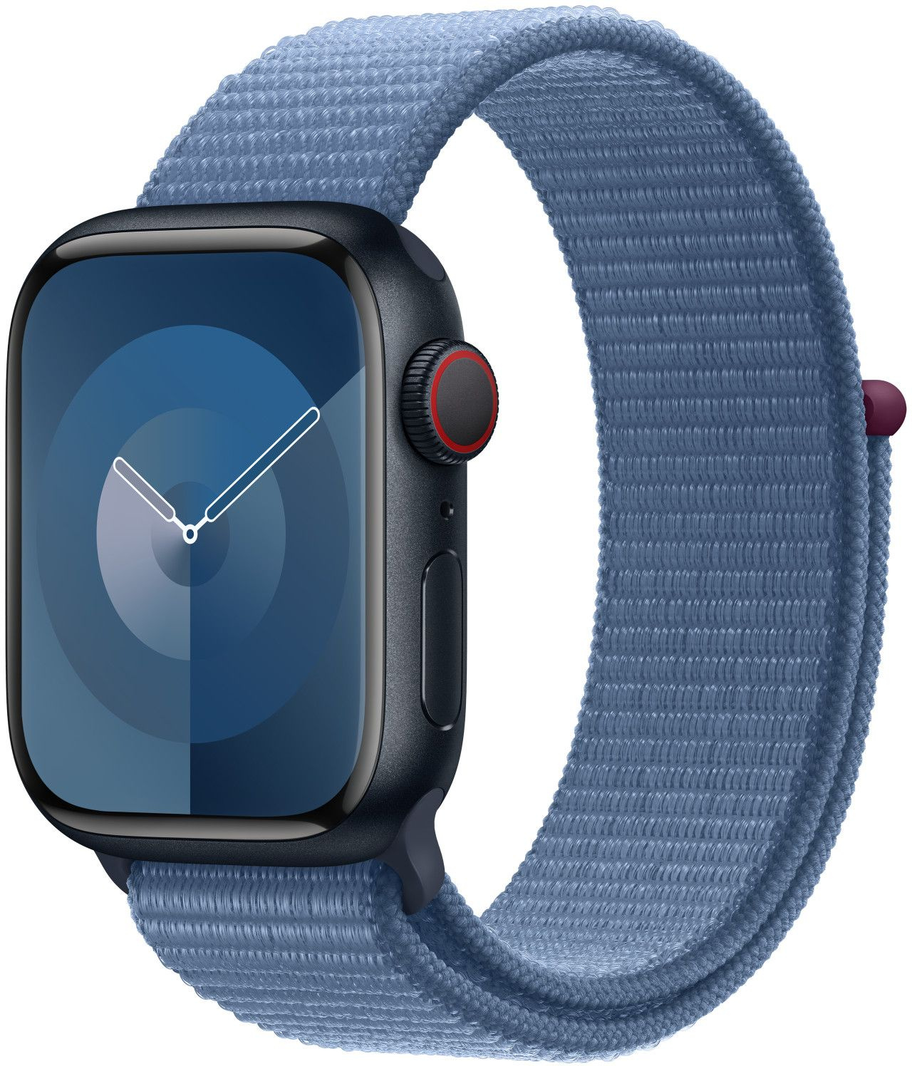 Смарт-часы Apple Watch SE 2023 A2723 44мм OLED корп.серебристый Sport Loop рем.синий разм.брасл.:130-200мм (MREF3LL/ A) (MREF3LL/A)