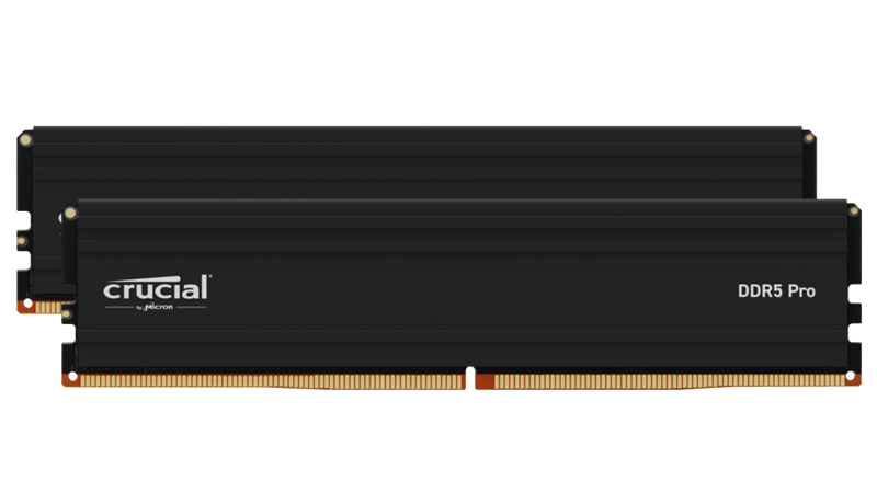 Crucial by Micron DDR5-5600 96GB Kit (2x48GB) UDIMM CL46 1.1V (Retail), 1 year (CP2K48G56C46U5)