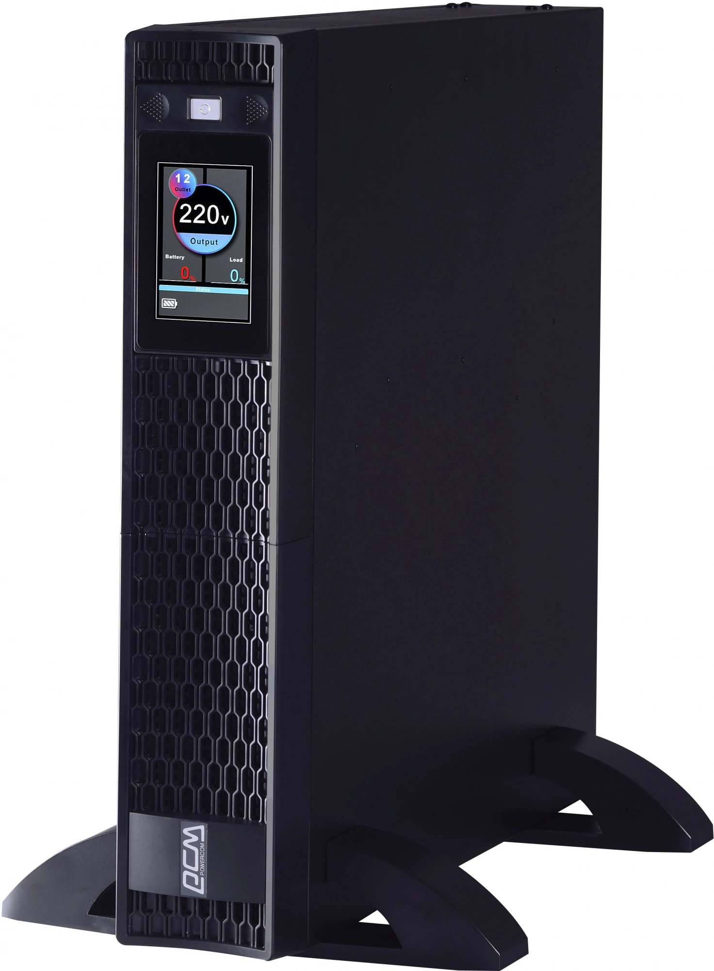 Powercom Next, On-Line, 3000VA/ 3000W, Rack/ Tower, 8*IEC320-C13 + 2*C19, LCD, Serial+USB, SmartSlot, подкл. доп. Батарей (2027233) (NXT-3000)