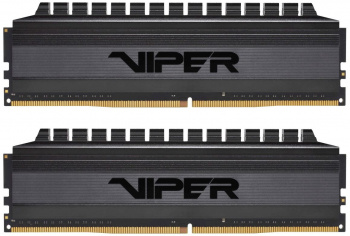 DDR 4 DIMM 16Gb (8GBx2) PC28800, 3600Mhz, PATRIOT Viper BLACKOUT (PVB416G360C8K) (retail)