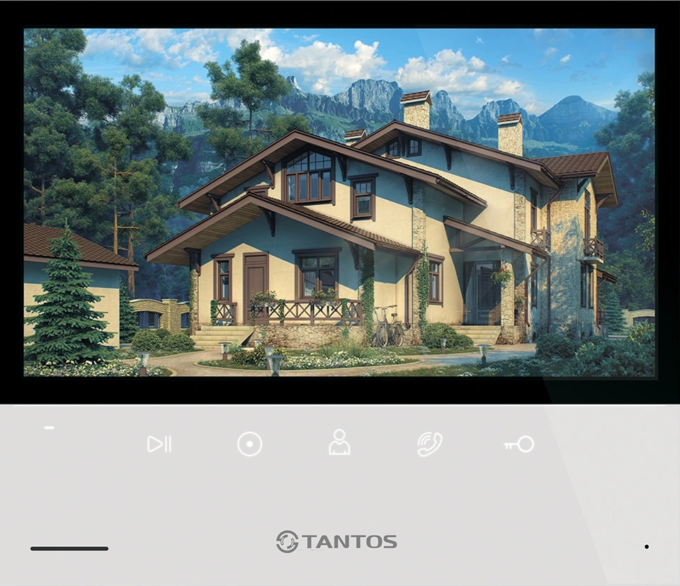 Видеодомофон Tantos Selina HD M Tuya Smart Life белый (00-00204452)
