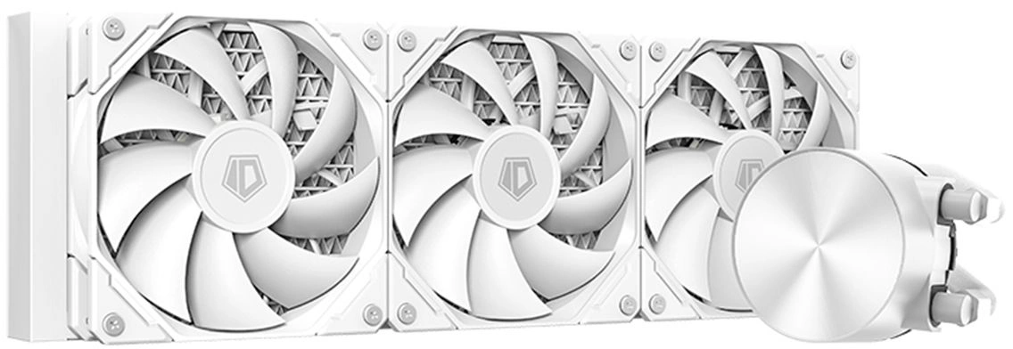 Система водяного охлаждения ID-Cooling FX360 Pro Soc-AM5/ AM4/ 1200/ 1700/ 1851 белый 4-pin 14-35.2dB Al+Cu 350W Ret (FX360 PRO WHITE)