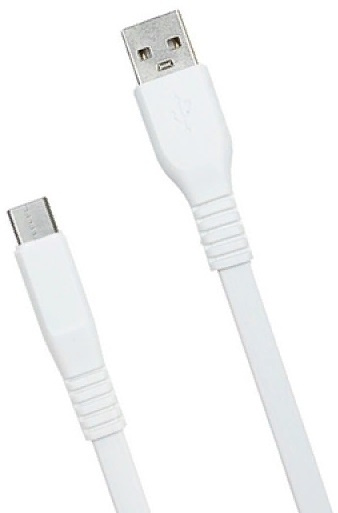 Кабель Premier 5-933RL45 3.0W USB-A-USB Type-C (m) 3м белый пакет