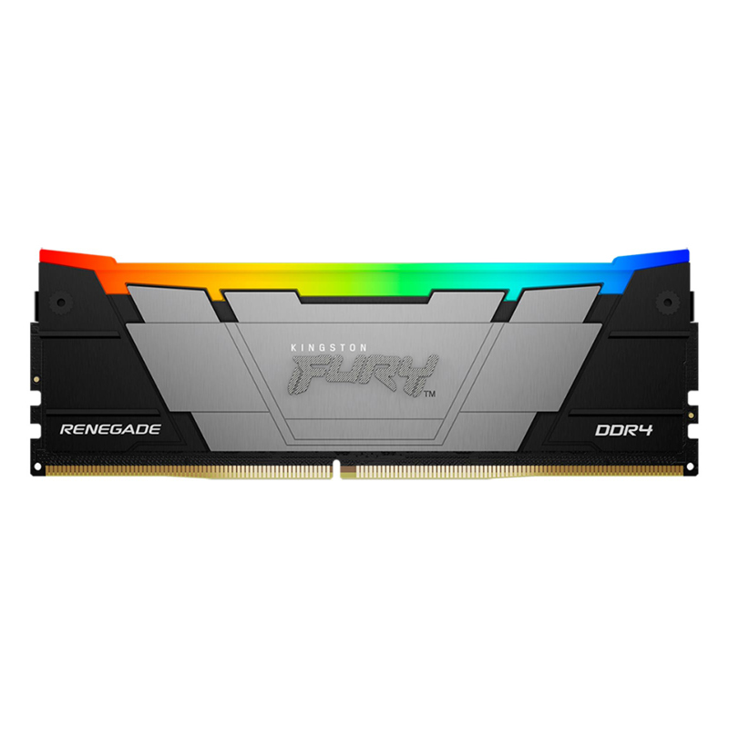 Память оперативная/ Kingston 32GB 3200MHz DDR4 CL16 DIMM (Kit of 4) FURY Renegade RGB (KF432C16RB2AK4/32)