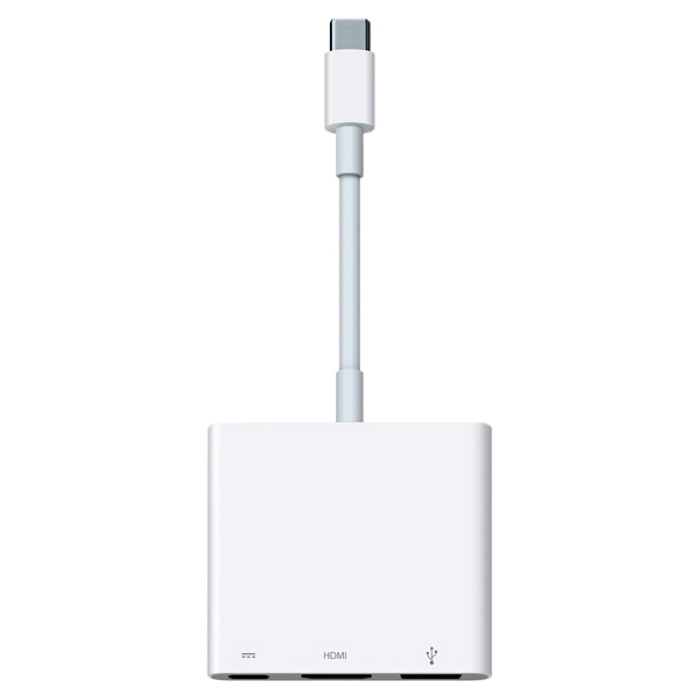 Эскиз Адаптер Apple USB-C Digital AV Multiport Adapter, 2nd Generation (rep.MJ1K2ZM/A) (MUF82ZM/A)