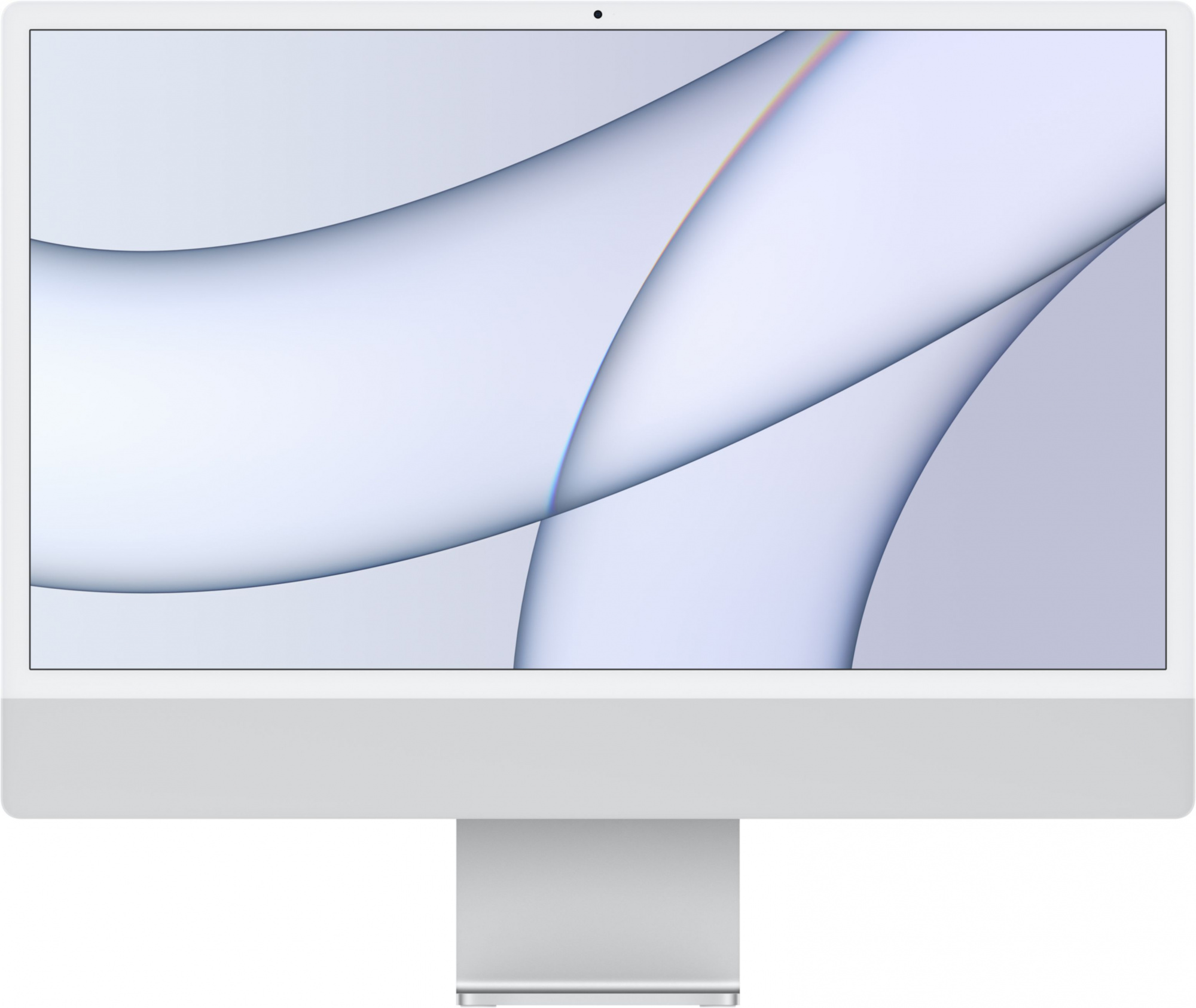 Моноблок Apple iMac A2438 24" 4.5K M1 8 core (3.2) 16Gb SSD256Gb 7 core GPU macOS WiFi BT клавиатура мышь Cam серебристый 4480x2520 (Z13K004AE)