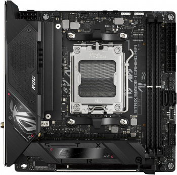 Материнская плата ASUS ROG STRIX X670E-I GAMING WIFI, Socket AM5, X670, 2*DDR5, HDMI + 2xUSB4, 2xSATA3 + RAID, M2, Audio, Gb LAN, USB 3.2, USB 2.0, mIATX (90MB1B70-M0EAY0)