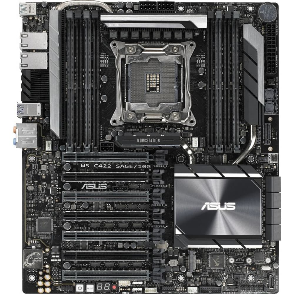 Эскиз Материнская плата ASUS WS C422 SAGE/10G (90SW00J0-M0EAY0)
