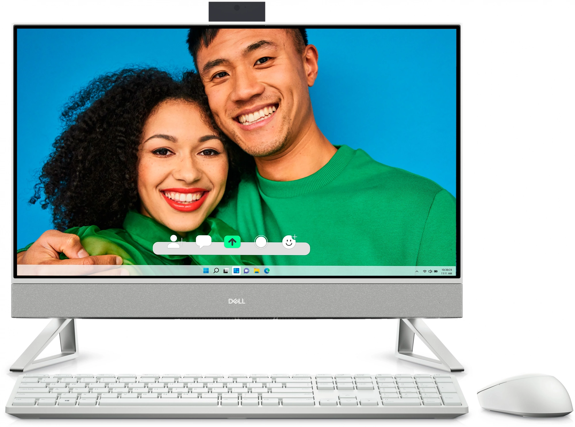 Моноблок Dell Inspiron 7730 27" FHD Core 7 150U 16Gb SSD1Tb MX570A 2Gb CR Win11Pro GbitEth WiFi BT клавиатура мышь серебристый 1920x1080 (7730-7651)