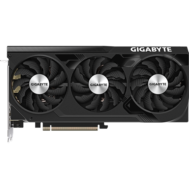 Видеокарта Gigabyte PCI-E 4.0 GV-N4070WF3OC-12GD NVIDIA GeForce RTX 4070 12288Mb 192 GDDR6X 2490/ 21000 HDMIx1 DPx3 HDCP Ret